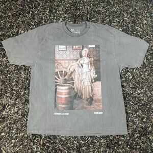 Beyonce Chicago Exclusive T Shirt XXL Grey Cowboy Carter Tour Merch‎ NEW